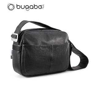 Bugaboo BB02 Black Leather Changing Bag