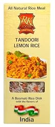 RK Foods Global Cuisine Tandoori Lemon Rice, 6.7-Ounce Boxes (Pack of 24)