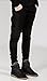 Krralinlin Mens Runway Skinny Distressed Slim Denim Biker Jeans Hiphop Pants