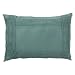 Home Suede Pleat Toss Pillow - Teal (14x20")