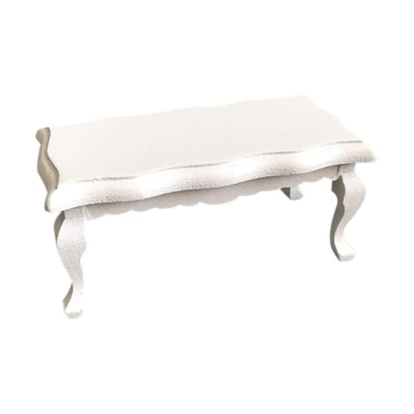 Quaanti Dollhouse Furniture Set Wooden Couch Chair Table Bed Set