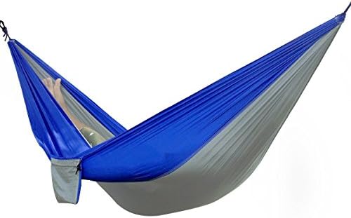 Camping Hammock Portable Nylon Fabric Outdoor Travel SingleNest Multifunctional Swing Hammock
