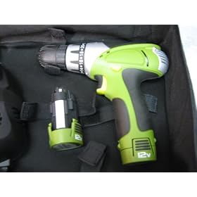 CORDLESS DRILL 12 VOLT LITHIUM ION - MAGLITHION + X BAT