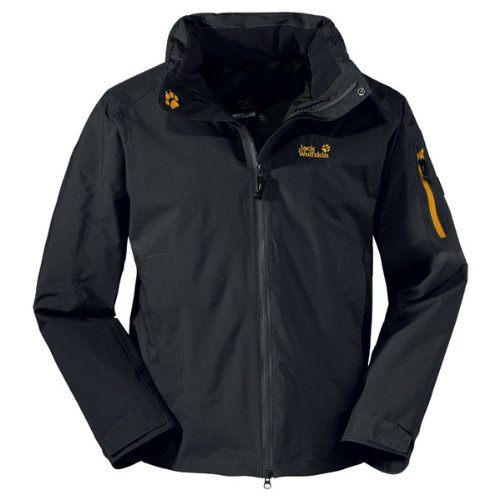 Jack Wolfskin Regenjacke Wintertime Jacket Men shadow black Jack Wolfskin Regenjacke Wintertime Jacket Men shadow black