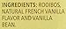 Celestial Seasonings Rooibos Tea, Vanilla, 20 Count