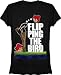 Angry Birds Flip The Bird Womens Juniors T-Shirt