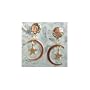 Silver Forest Two Tone Celestial Earrings