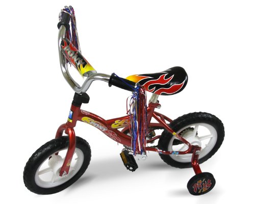 B2B Fire Flame 12-inch Rock It Bike (Red)