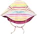 i play. by green sprouts Baby & Toddler Brim Sun Protection Hat | All-day UPF 50+ sun protection for head, neck, & eyes