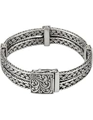 Sterling Silver 15.75mm Fashion 7 by US Gems