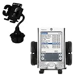 Gomadic for the PalmOne palm Tungsten E - PalmOne Tungsten E Car Cup Holder - Gomadic Brand