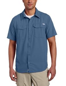 Columbia Men's Silver Ridge Short Sleeve Shirt, Small, Mountain