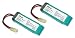 Sporting Goods : 2 pcs 8.4V 1100mAh Flat NiMH Battery Packs for Mini AirSoft Guns
