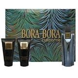 Bora Bora Mens 3pcs Gift Set ( 3.4 Oz Col Spray + 2.5 Oz Skin Snoother + 2.5 Body Wash )