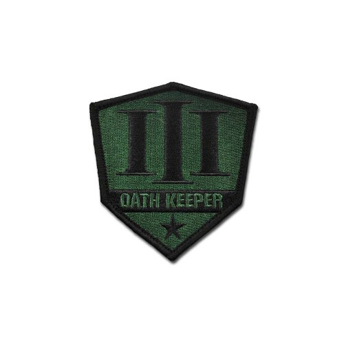 TACTICAL COMBAT BADGE MORALE VELCRO MILITARY PATCH OATH KEEPER ODG