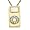 14k Yellow Gold Diamond I-Pod Pendant (.036 cttw, I-J Color, I2-I3 Clarity)