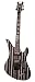 Schecter 203 Synster Custom-Sustainiac 6-String Electric Guitar (Black/Silver)