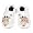 www.blankleder.com - Sterntaler Babyschuhe Kuh wei� Gr. 21 22 Leder
