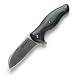 Columbia River Knife & Tool McGinnis Tuition Flipper, Green/Black Micarta, Plain