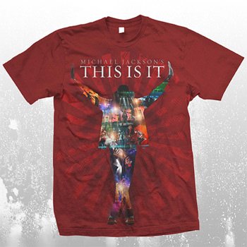 MICHAEL JACKSON 'THIS IS IT' MOVIE SHIRTS - THIS IS IT T-SHIRTS - OFFICIAL MICHAEL JACKSON MOVIE TEES - THIS IS IT!