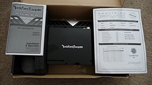 Rockford Fosgate Power T400-4 400-Watt Multi-Channel Amplifier