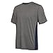 Fila Performance Tee Mens Short Sleeve Shirt (Medium, Grey/Blue)
