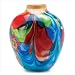 Decorative Floral Fantasia Beautiful Art Glass Vase
