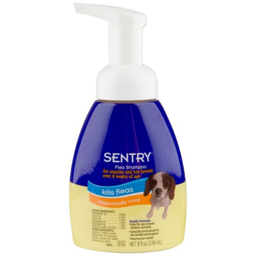 Sentry Flea and Tick Shampoo Puppy-Toy Breed - 8-Ounce