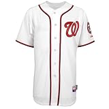 Washington Nationals Authentic COOL BASE Home MLB Baseball Jersey Size 48