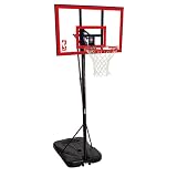 Spalding 72351 Portable Basketball System 44-Inch Wide Poly-Carbonate Backboard