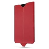 Beyzacases Zero Series Genuine Leather Sleeve for Samsung Galaxy Tab 10.1 - Red