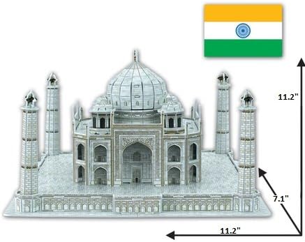 Taj Mahal 3D Jigsaw Puzzle 87 Pieces