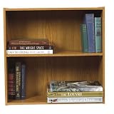Sauder #110732 Oak 2 Shelf Bookcase