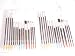 LOT 4: 15 piece ARTIST PAINT BRUSH SETS = 60 TOTAL NEW
