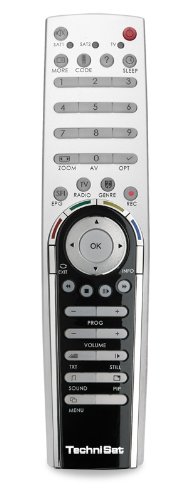 TechniSat Komfort Fernbedienung f&uuml;r DigiCorder HD S2 Plus silber