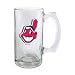 Cleveland Indians Beer Mug: 13 oz Glass Tankard