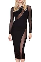 Sexy Elbow Length Sleeves Ankle Length Ruched Stretchy Polyester/Spandex/Tulle Round Neck Romper/Jumpsuit 