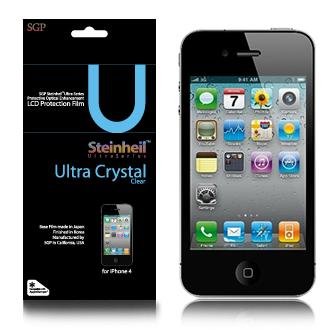 SGP CDMA Verizon iPhone 4 Screen Protector Steinheil Ultra Series [Ultra Crystal]