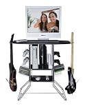 AVF URBAN CEN1- 9 Gaming Stand for TV up to 36 inch - Black/Silver