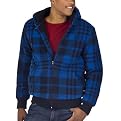 Mossimo&reg; Sherpa Lined Fleece Hoodie - Blue