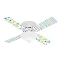 Hunter Fan Low-Profile Ceiling Fan - Turquoise
