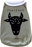 Cooles Hundeshirt mit Strass - Fastfood - perfekte Passform garantiert - Dogs Stars