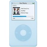30GB iPod Video Light Blue Workout and Exercise Silicone Case w/ FREE Armband and Screen Protector