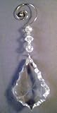 Crystal Suncatcher Ornament - Clear Crystal - 5 Inches Long