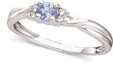 Asher Collection Tanzanite & Diamond Ring