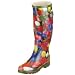 Playshoes Damen-Gummistiefel Tulpen 190101, Damen Stiefel L=0: my-fan-page.de