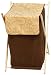 JoJo Designs Baby and Kids Clothes Laundry Hamper - Camel Paisley