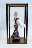 Antique Style Victorian Large Doll Display Case Cabinet