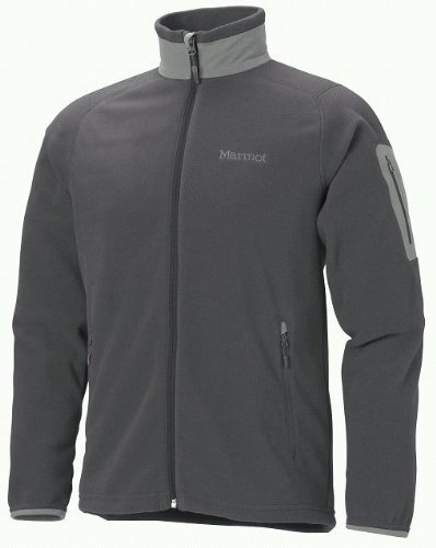 Marmot Herren Fleece Jacke Reactor, slate grey, M, 81010-1440-4