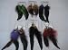 Feather Fashion Earrings 3 Set Different Color